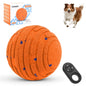 Smart Interactive Dog Toy, Indestructible E-TPU Toy Ball for Aggressive Chewers, Automatic Moving, Rechargeable Ball for Small/M
