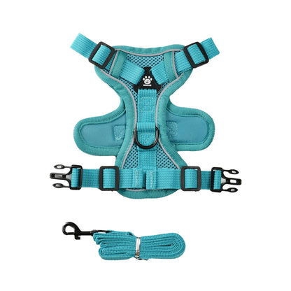 Cats Harness Leash For Small Dogs Cat Outdoor Reflective Adjustable Puppy Kitten Traction Device Tactical Training Pet Supplies