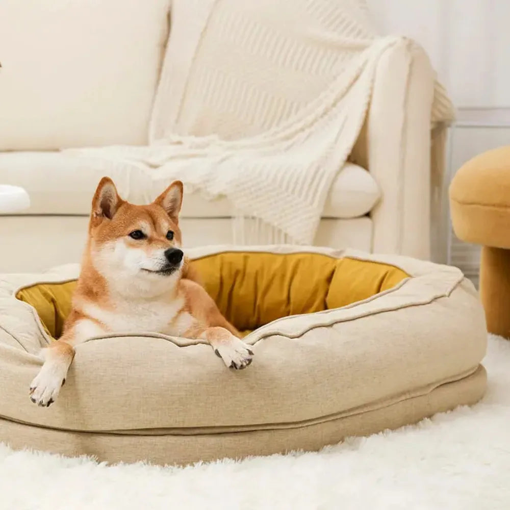 Large Dog Bed Sleeping Pet Beds Non-Slip Breathable Soft Puppy Bed for Large Medium Small Dogs Pet Manufacture Dog Products
