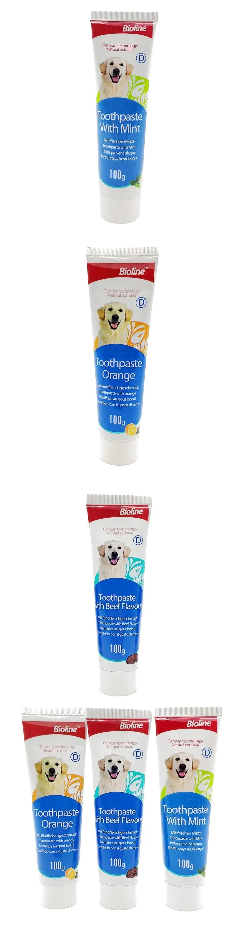Pet Dog Toothpaste, Beef, Chicken Flavor, A Variety of Flavors, Pets Do Not Reject Oral Cleaning Care, Pet Toothpaste