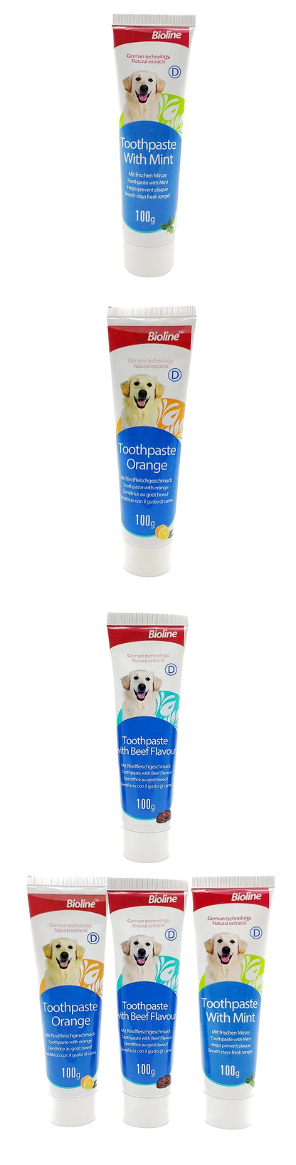 Pet Dog Toothpaste, Beef, Chicken Flavor, A Variety of Flavors, Pets Do Not Reject Oral Cleaning Care, Pet Toothpaste