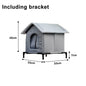 NewestStray Cat dog House Waterproof Outdoor Winter Warm Pet Cave Sleeping Beds Home Foldable Washable for Small Supplies