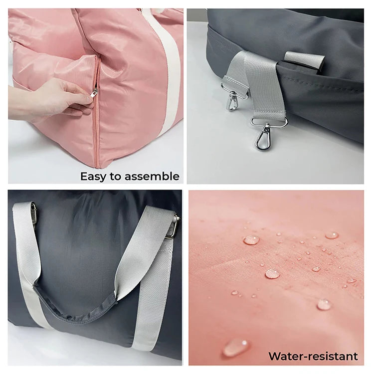 Waterproof Luxury Dog Car Seat Pet Beds Comfortable Puppy Dog Beds Soft Travel Pet Car Seat with Safety Buckle Dropshipping