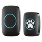 Touch Pet Doorbell 300M/984 ft Range 60 Songs Cat & Dog Training Pager LED Flash light Smart Wireless Doorbell Plug US EU