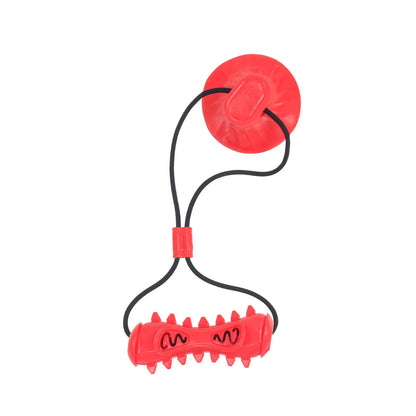 Dog Food Dispenser Funny Interactive Rope Toy Multifunctional Puppy Feeder Interesting Tug Game For Home Travel Outdoor