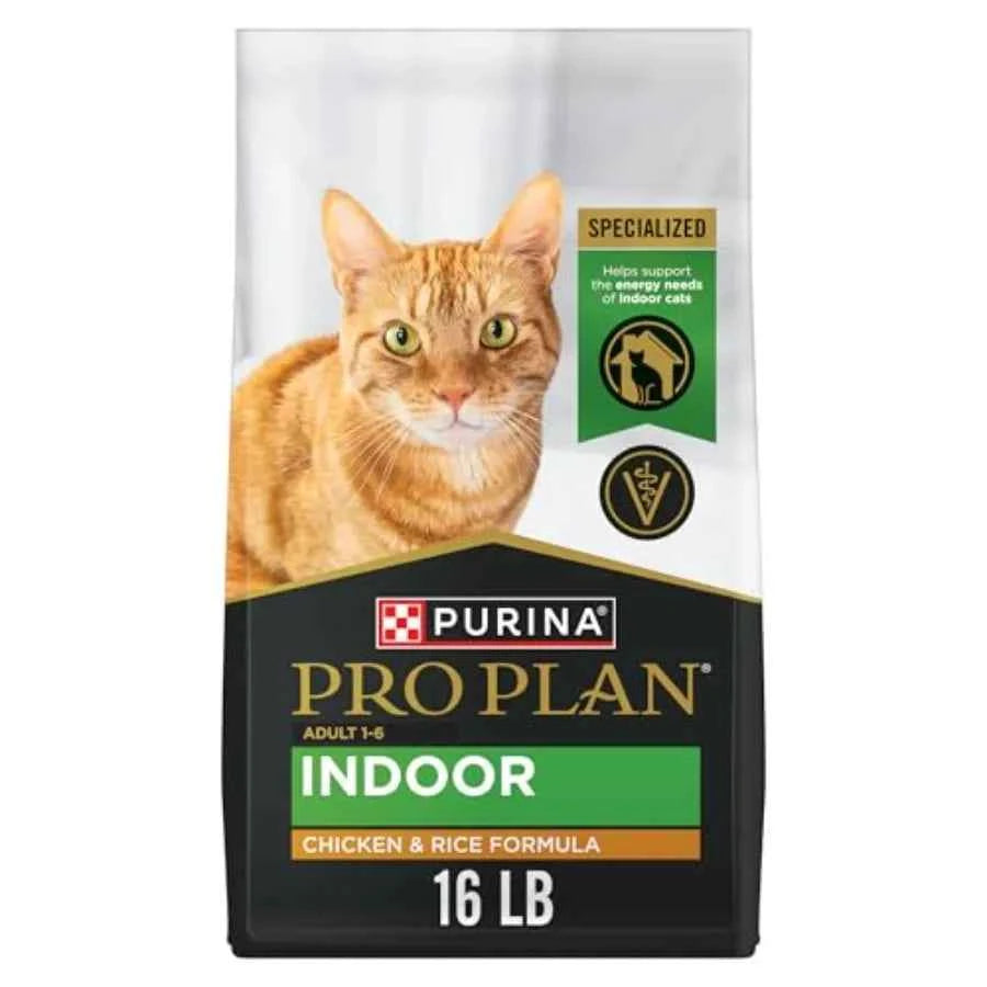 Adult Indoor Chicken and Rice Formula High Protein Cat Food - 16 lb. Bag
