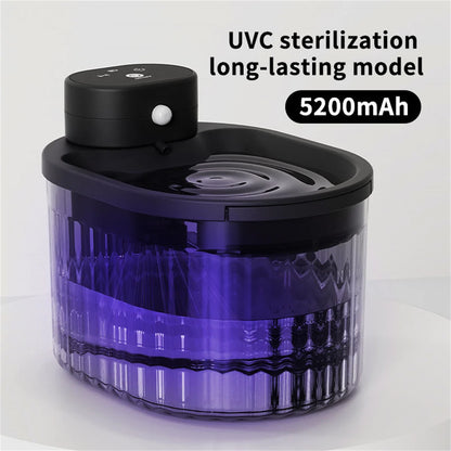 Cat Water Fountain Auto Recirculate Filter Large Capacity Filtring Cat Water Drinker Mute Cats Water Dispenser