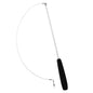 Cat Teaser Wands Three-section Telescopic Fishing Pole Wand Kitten Funny Catcher Teaser Stick Rod Interactive Stick Teaser Toys