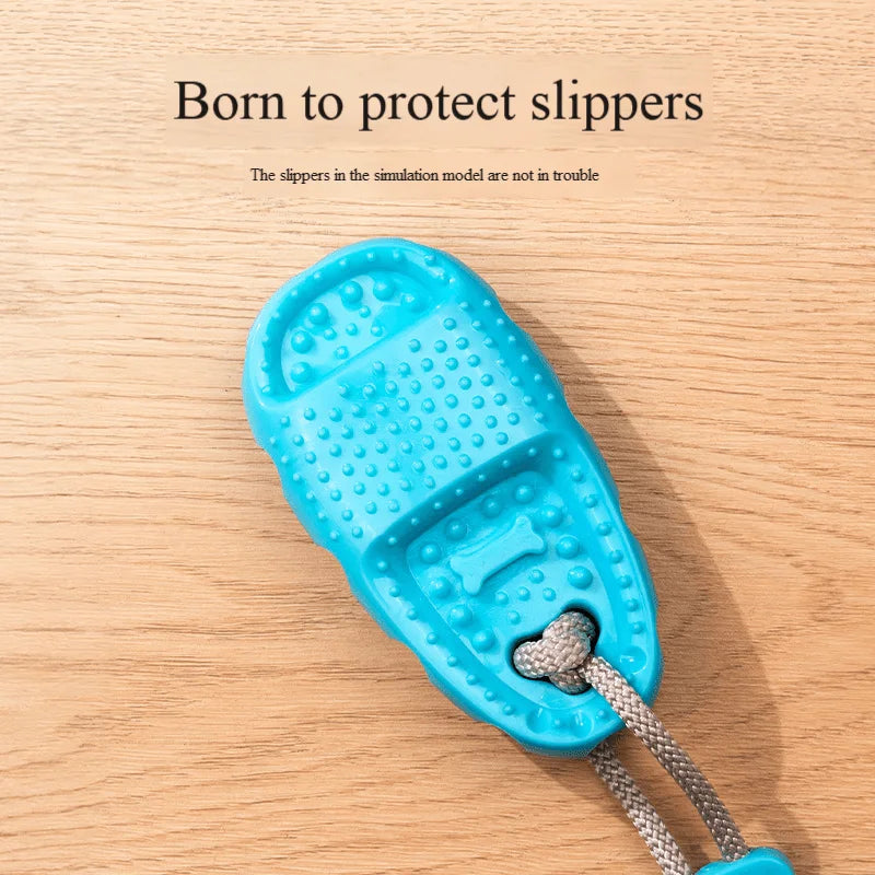 Suction Cup Slippers Ball Dog Resistant to Grinding Teeth Toys Self-Sex to Relieve Boredom of Physical Strength Pet Toys