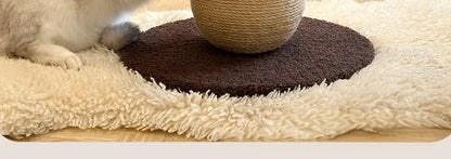 Mushroom Sisal Cat Scratching Post & Board, Vertical Claw Grinding Pad, Durable Non-Shed Cat Scratching Supplies