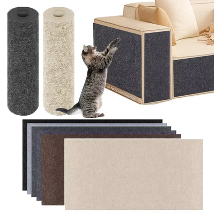 DIY Cat Scratching Post Sofa Protection Self-adhesive Carpet Cats Scratch Board Cats Toys Anti Cat Scratch Sofa Cat Crawling Mat