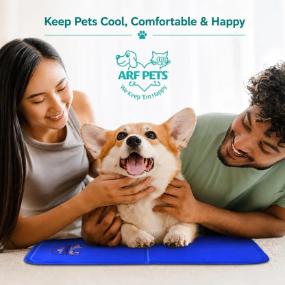 Self-Cooling Dog Mat 35"x55" for Large Dogs, Non-Toxic Gel Pad, No Electricity Needed