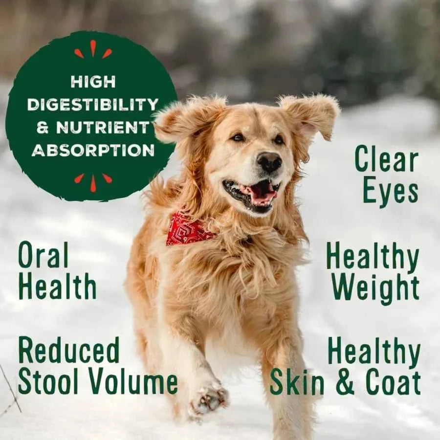 Primal Freeze Dried Dog Food Pronto Mini Nuggets Beef; Scoop and Serve Complete and Balanced Meal; Also Use as Topper or Treat;