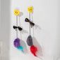 Simulated feather mouse bite-resistant cat toy self-play boredom relief hanging feather teaser wand pet toy