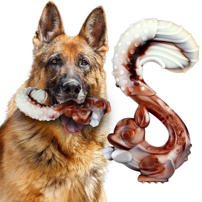 Indestructible Dog Chew Toy Nylon Rabbit Shaped Dog Chew Toy Beef Flavor For Medium And Large Dogs(30-120lb) Strong Chewing