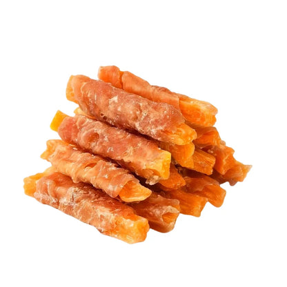 400g Chicken & Sweet Potato Dog Treats – Nutritious & Delicious, Helps Clean Teeth & Freshen Breath