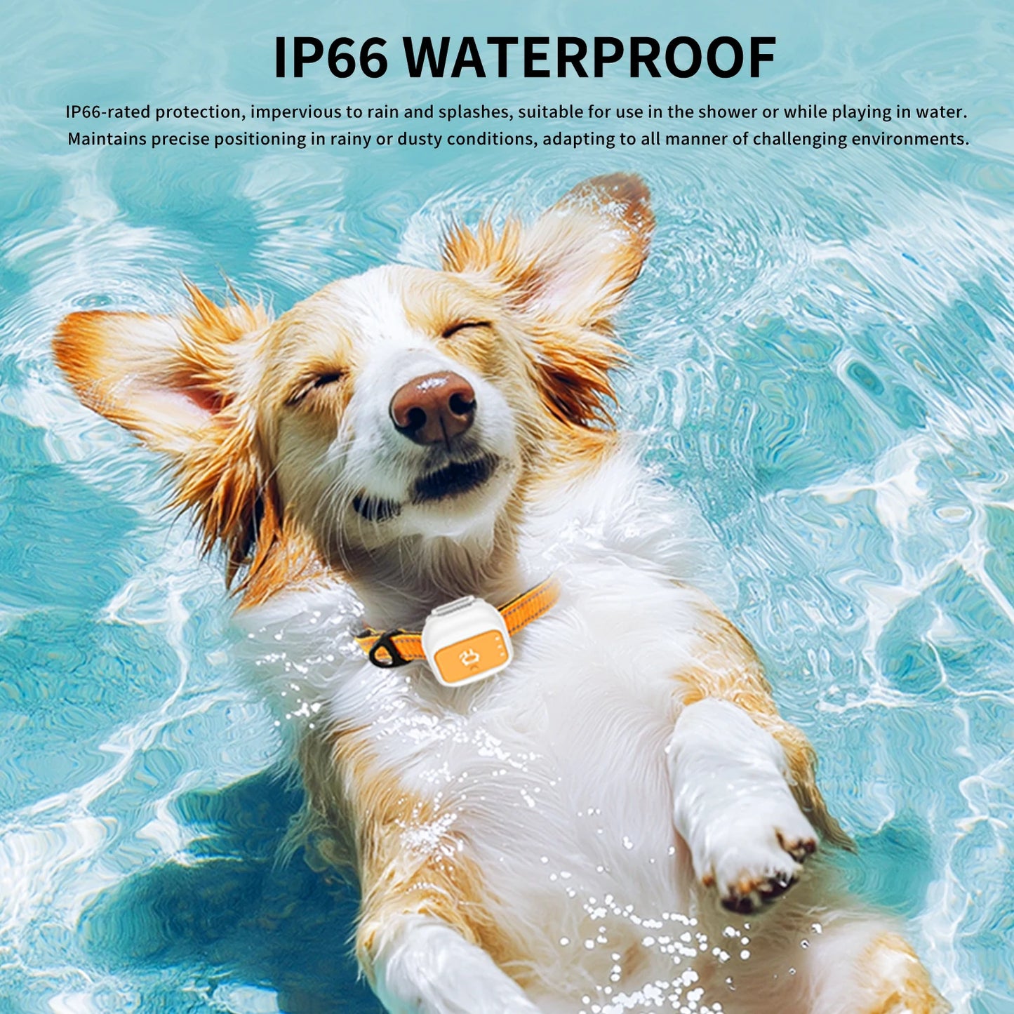 4G GPS Precision Positioning For Pets Dogs Cats Realtime GPS Tracking Electronic fence App Based Wireless Dog Fence Collar