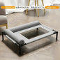 Elevated Cooling Pet Bed Breathable Dog Cot With Pillow Pad Four Seasons Use Moisture Proof Indoor Bed For Dogs And Cats