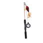 Interactive Cat Teaser Wand With Retractable Line - Durable Resin Fishing Rod Design cat toy