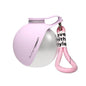 Portable Outdoor Pet Stainless Steel Water Cup Dog Water Bottle with Bowl for Cat 304 Stainless Steel Safe Food-Grade Silicone