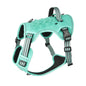 Reflective Dog Harness Tactical Training No Pull Medium Large Dog Vest Adjustable Safety Lead Military Running Pet Harnesses