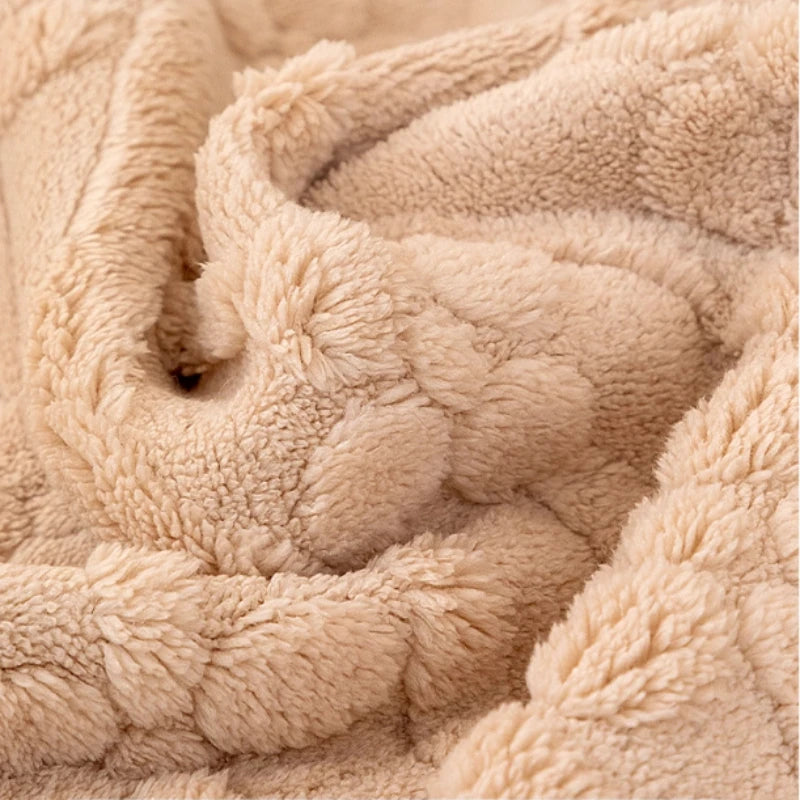 Thicken Plush Sofa Covers Winter Warm Universal Couch Mat Retro Style Anti-slip Sofa Seat Pad Decor for Living Room 방석쿠션