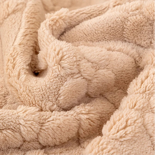 Thicken Plush Sofa Covers Winter Warm Universal Couch Mat Retro Style Anti-slip Sofa Seat Pad Decor for Living Room