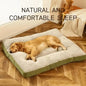 Dog Bed Washable Kennel four seasons Pet Large Sofa Plus Corduroy Thick Deep Sleep Cushion Puppy Mat for Small To Large Dogs