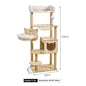 Cat Climbing Frame Cat Tree Integrated Large Wooden Cat Frame House Grab Post Space Cabin Cat Frame Cat Climbing Tree Cat Toys
