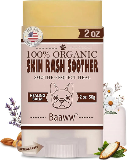 Dog Hot Spot Soother - Anti-Itch Lotion, All-Natural Rash Cream for Itchy Skin, 2oz