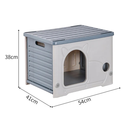 Home Waterproof Winter Warm Shelter Stray Cat dog House Washable Pet Cave Sleeping Beds for Small Dog Puppy Supplies