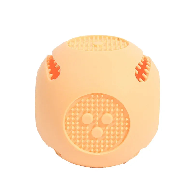 Silicone Pet Toys Dog Food Ball Tooth Cleaning Interactive Leaky Food Toy Slow Feeder Food Dispenser Pet Supplies Accessories