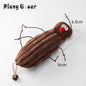 Cat Toy Plush Cockroach Pet Toy Interaction Kitty Toy Catnip Pet Supplies