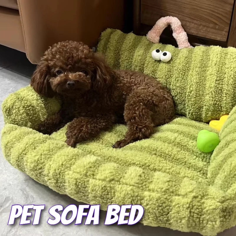 Puppy special sofa kennel winter warm pet Internet celebrity cat nest small dog dog sleeping mat cushion winter bed