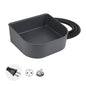 Plastic Heated Water Bowl 1L Hanging Dog Water Bowl Pet Heated Bowl for Rabbits Dogs Cats and All Breed Sizes