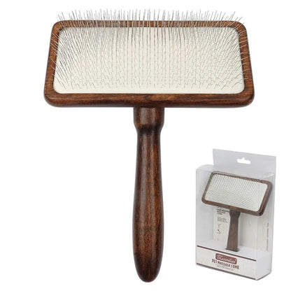 Pet Comb Solid Wood Antique Hair Removal Cat Comb Hair Removal Comb Dog Comb Pet Supplies