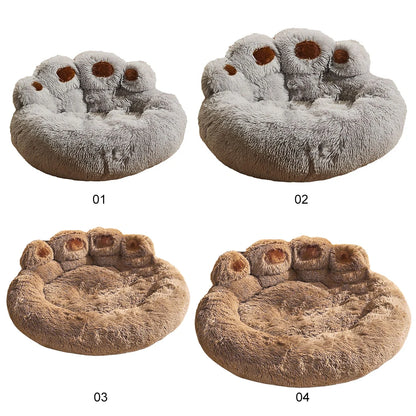 Dog Bed Winter Cat Pet Sofa Cute  Shape Comfortable Pet Sleeping Beds For Small Medium Large Soft Fluffy Cushion Dog Bed