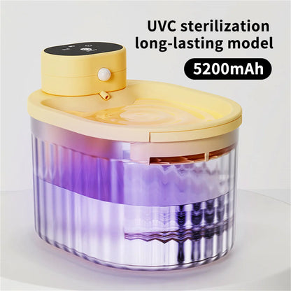 Cat Water Fountain Auto Recirculate Filter Large Capacity Filtring Cat Water Drinker Mute Cats Water Dispenser