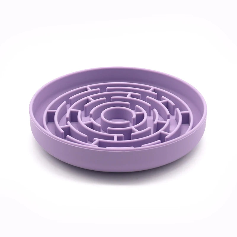 Pet Maze Slow Feeder Bowl for Dogs/Cats - Anti-Choke Puzzle Food Bowl with Interactive Design, Slow Eating Pet Supplies
