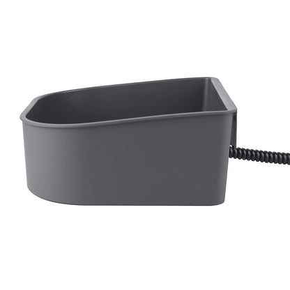 Plastic Heated Water Bowl 1L Hanging Dog Water Bowl Pet Heated Bowl for Rabbits Dogs Cats and All Breed Sizes