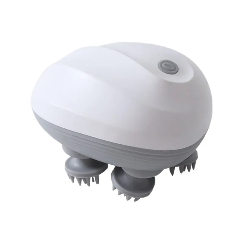 Electric Cat Head Massager Smart Pet Massager Waterproof ABS+Silicone Automatic Pet Massage Tool Eco-Friendly Travel Outdoor
