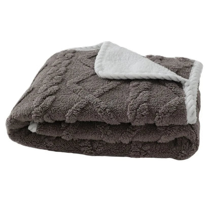 Dog Cat Blankets Mat Warm Winter Dogs Puppy Cushion Pet Fleece Blanket Warmly for Cats Small Medium Large Dogs Bed Mat