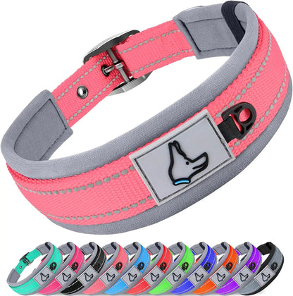 Solid Dog Collars Nylon Dog Collar For Small Medium Large Dogs Teddy Keji Pitbull Bulldog Beagle