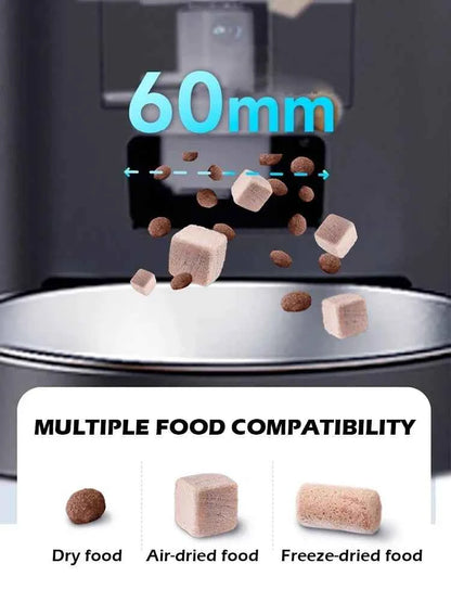 Furpipi 8L Smart Automatic Cat Feeders with 1080P HD Camera 5G WiFi Pet Feeder Tuya APP Control Smart Dog Cat Kibble Dispenser