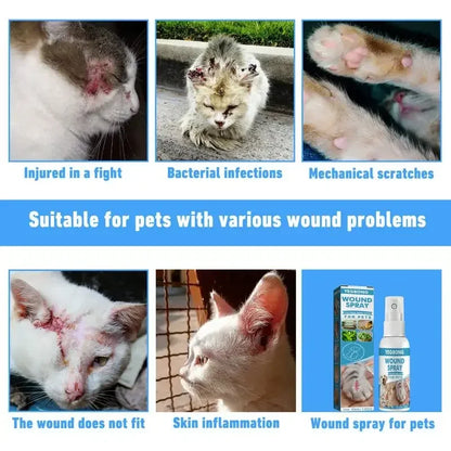 30ml Pets Anti-Itch And Itch Relief Dogs Cat Skin Healthy Care Spray Skin Care Treat Products For Itchy And Sensitive Skin