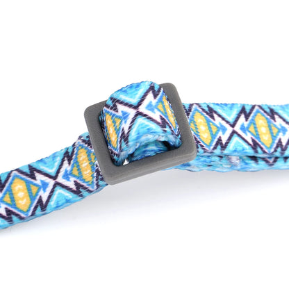 Quick Release Nylon Cat Collar Personalized Puppy Pet Kitten Safety Breakaway Necklace Customizable Adjustable For Cats Puppy