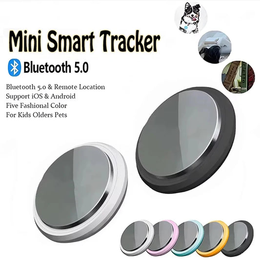 Mini Smart Anti-Lost Tracker Reminder For Pets Kids Bag Wallet 5G Bluetooth GPS Device Air Tag Finder Tracking Locator