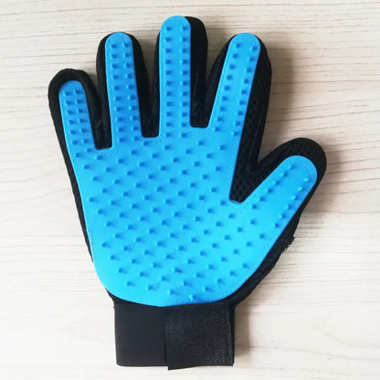1PC Cat Hair Remove Gloves Rubber Pet Beauty Cleaning Grooming Effective Massage Dog Combs Floating Brush 6 Color