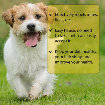 Pet Flea&tick Drops Effectively Repel Fleas Keep Skin Healthy Improve Hair Gloss Anti Skin Itching Pet External Deworming Drops