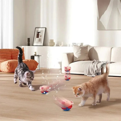 Cute Style Interactive Playing Dog Toy Cartoon Design Safe & Durable Suitable for Puppies & Adult Cats Dogs Toy Indoor Play